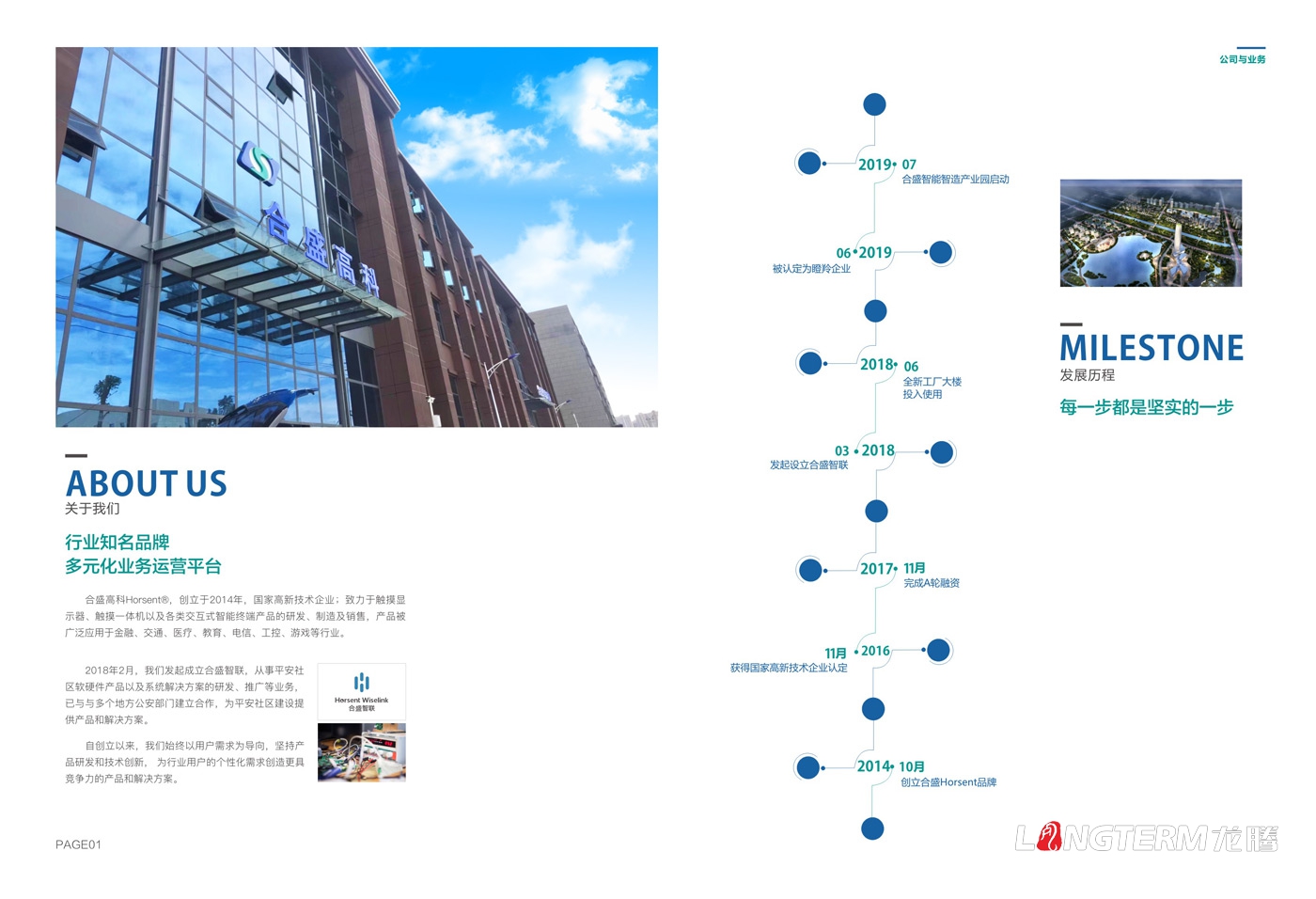 成都合盛高科科技有限公司委托大发welcome企业宣传册